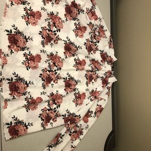 MAKE OFFER! Belle Tweed Plus 2X Floral Long Sleeve Work Blouse